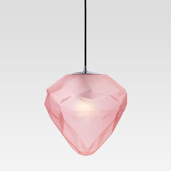 Подвесной светильник Globo с плафоном розового цвета - купить Подвесные светильники по цене 5310.0