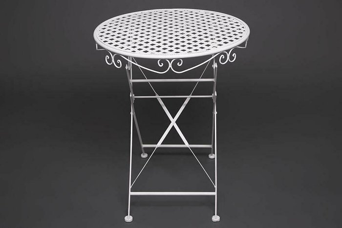Садовый стол Secret De Maison Patio белого цвета - купить Садовые столы по цене 9410.0