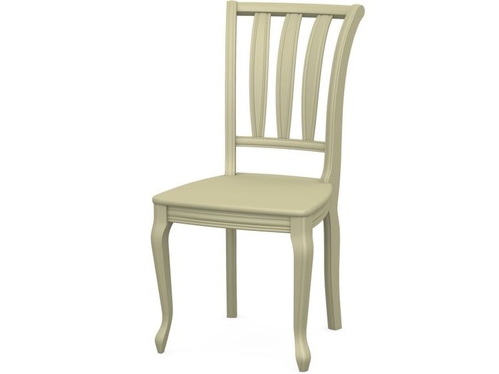 Стул Кабриоль цвета слоновой кости - купить Обеденные стулья по цене 7812.0