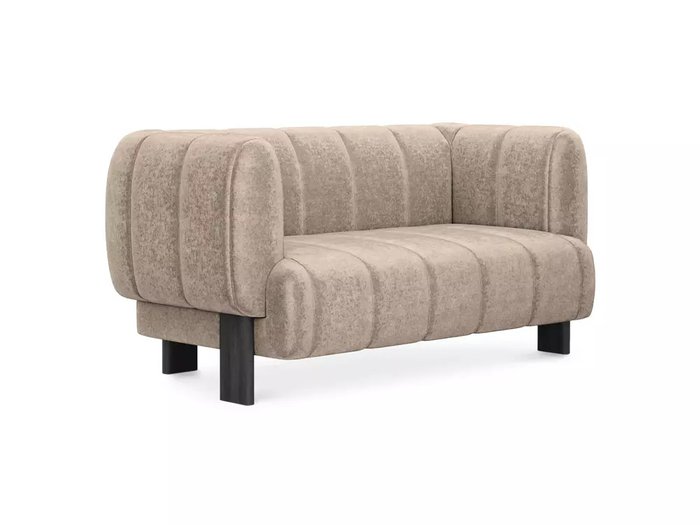 Диван Cassis М темно-бежевого цвета с черными ножками Диван Cassis М темно-бежевого цвета с черными ножками