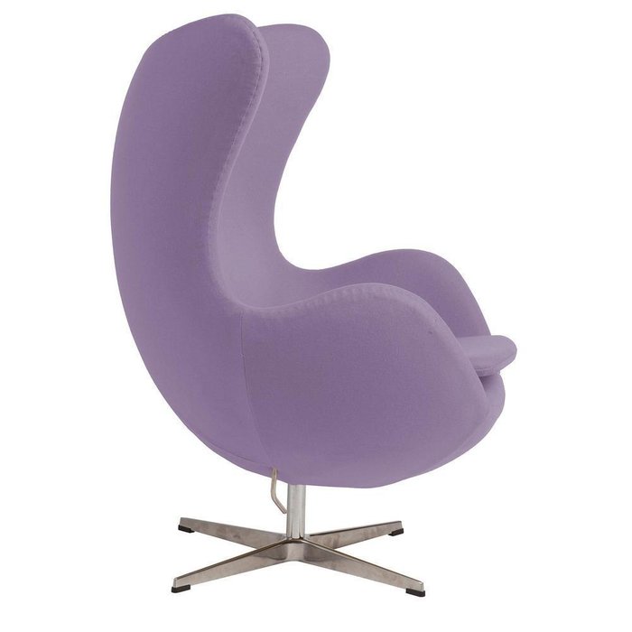 Кресло Egg Chair сиреневого цвета - лучшие Интерьерные кресла в INMYROOM