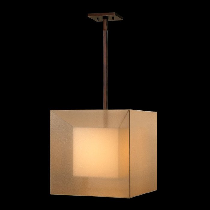 Подвесной светильник Fine Art Lamps QUADRALLI с арматурой из металла цвета бурбон