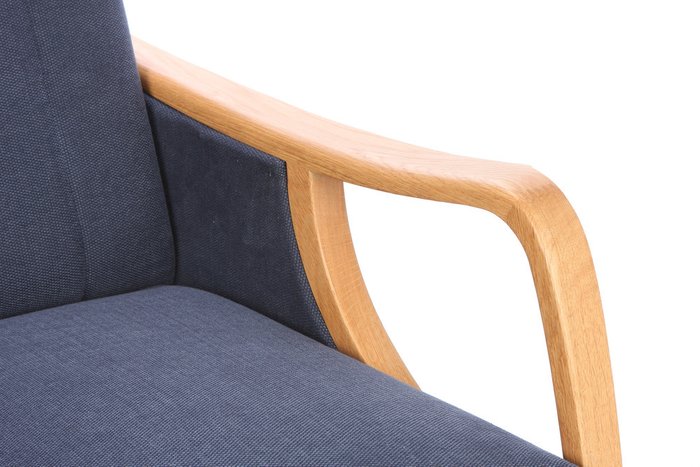 Кресло Theodore темно-синего цвета - лучшие Интерьерные кресла в INMYROOM