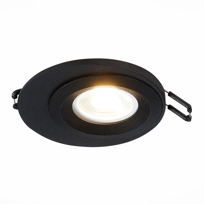 Встраиваемый светильник Shining черного цвета - купить Встраиваемые споты по цене 1200.0