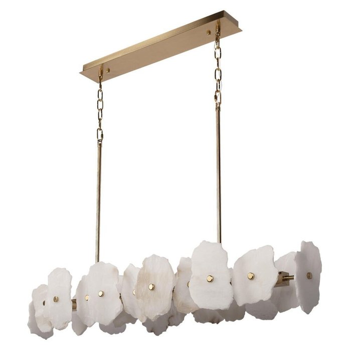 Подвесная люстра Alicante 10248/1000 (камень, цвет белый) - лучшие Подвесные люстры в INMYROOM Подвесная люстра Alicante 10248/1000 (камень, цвет белый) - лучшие Подвесные люстры в INMYROOM