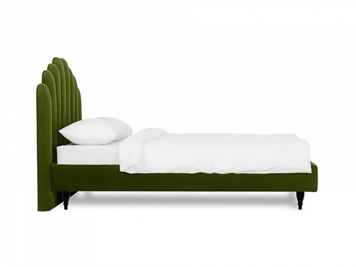 Кровать Queen II Sharlotta L 160х200 зеленого цвета  - лучшие Кровати для спальни в INMYROOM