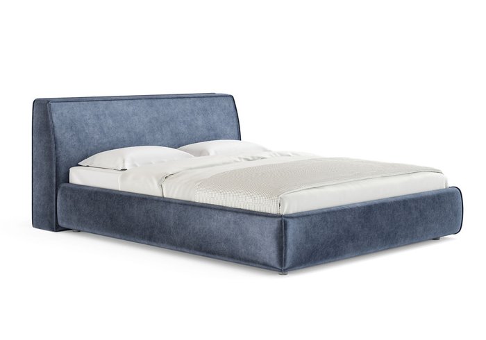 Кровать Altea 180х200 темно-синего цвета без основания и подъемного механизма