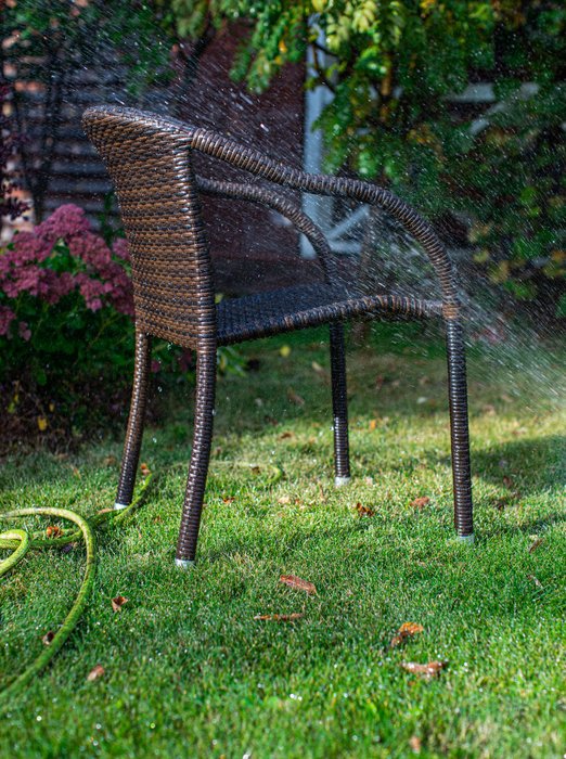 Кресло садовое Nizza коричневого цвета  - купить Садовые кресла по цене 8900.0