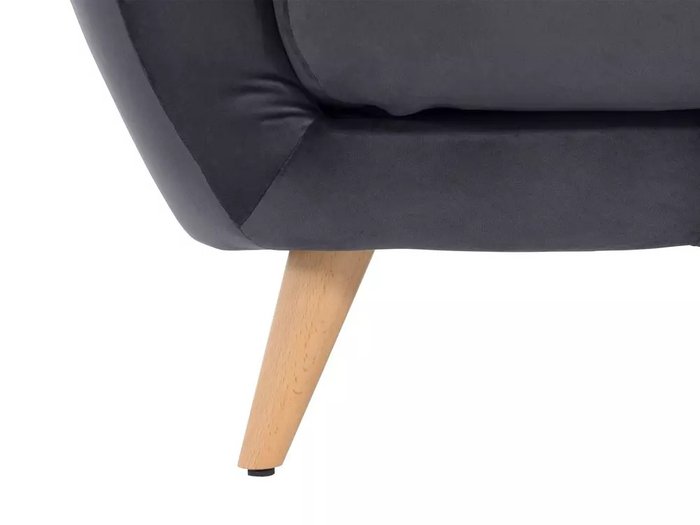 Кресло Loa графитового цвета - лучшие Интерьерные кресла в INMYROOM