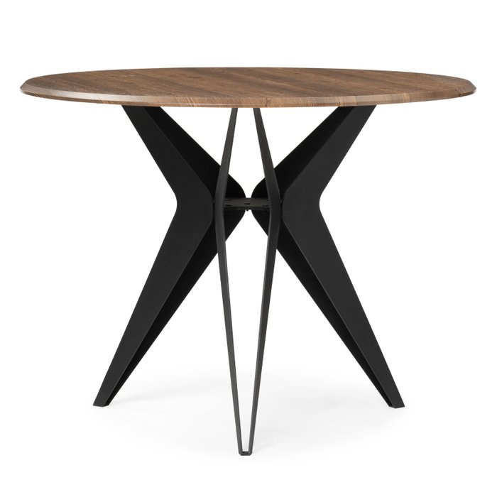 Стол обеденный Рикла коричневого цвета - купить Обеденные столы по цене 16189.0