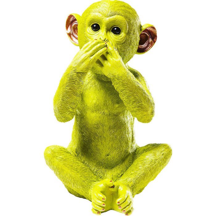 Копилка Monkey зеленого цвета