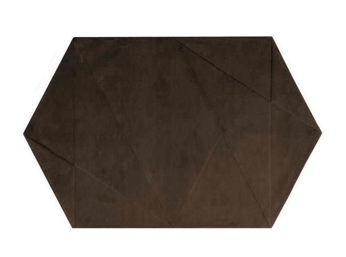Ковер Mire тёмно-коричневого цвета 150x240