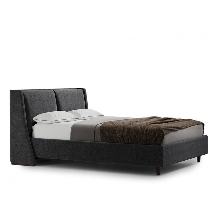 Кровать Iris 140х200 черного цвета - купить Кровати для спальни по цене 111900.0