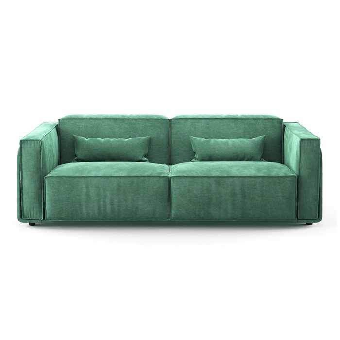 Диван-кровать выкатной Vento Light Long зеленого цвета - купить Прямые диваны по цене 115300.0
