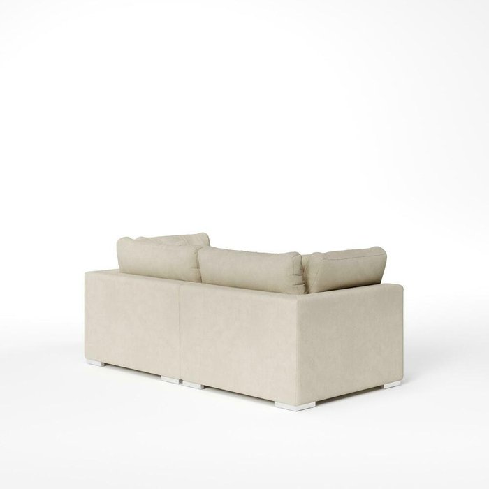 Модульный диван Цекерт бело-молочного цвета - лучшие Прямые диваны в INMYROOM