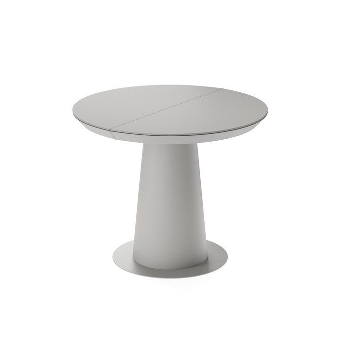 Раздвижной обеденный стол Зир М серого цвета - купить Обеденные столы по цене 170940.0