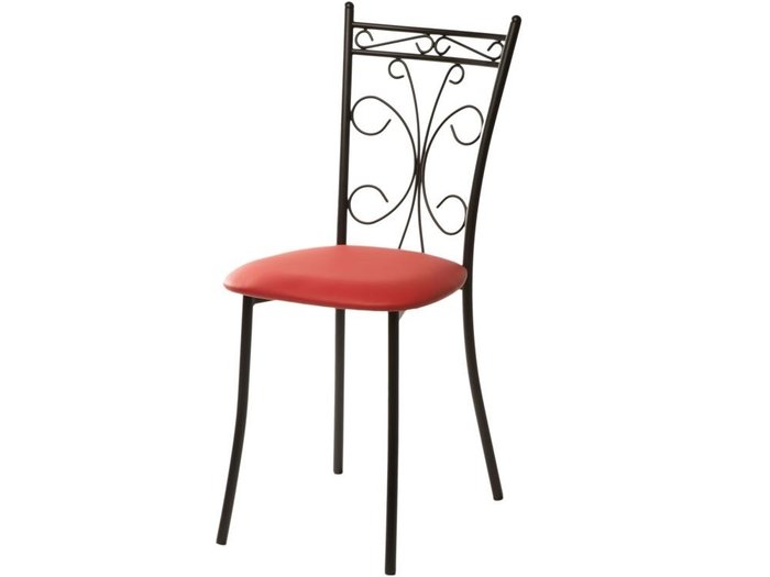 Стул Неаполь черно-красного цвета - купить Обеденные стулья по цене 5016.0