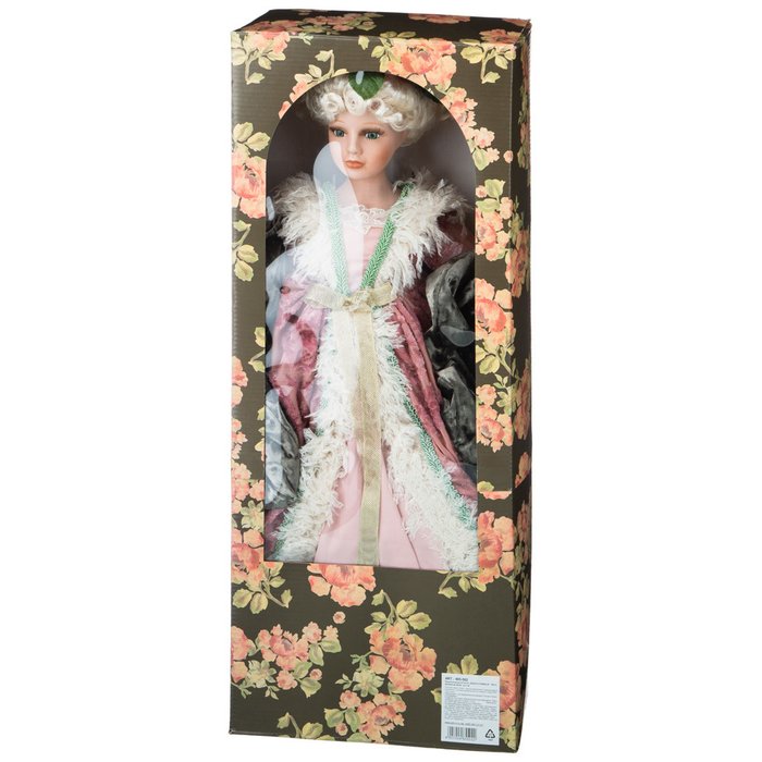 Кукла декоративная Волшебная фея розового цвета - купить Фигуры и статуэтки по цене 4111.0