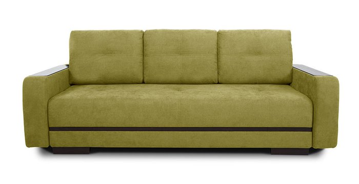 Прямой диван-кровать Марио Modern зеленого цвета