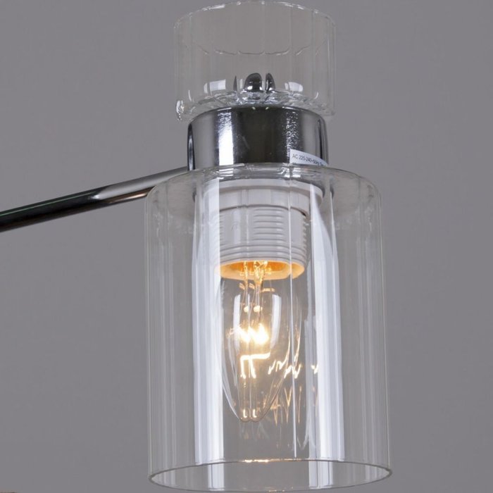 Бра 55570-0.2-01 (стекло, цвет прозрачный) - купить Бра и настенные светильники по цене 1470