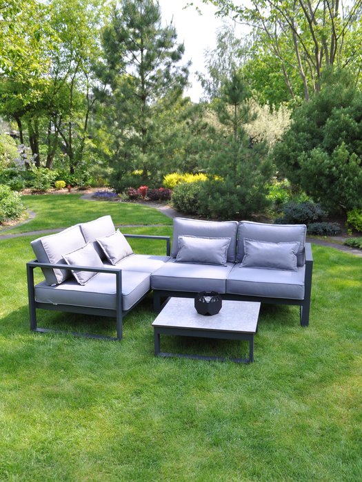 Комплект садовой мебели М серого цвета - лучшие Комплекты для сада и дачи в INMYROOM