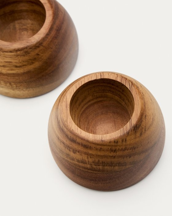 Набор из двух подставок для яиц Nukha коричневого цвета - купить Аксессуары для кухни по цене 4690