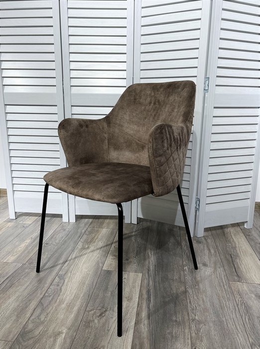 Стул Amaretto коричнево-бежевого цвета - купить Обеденные стулья по цене 7500.0
