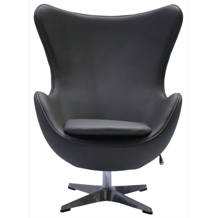 Кресло Egg Chair серого цвета - купить Интерьерные кресла по цене 65990.0