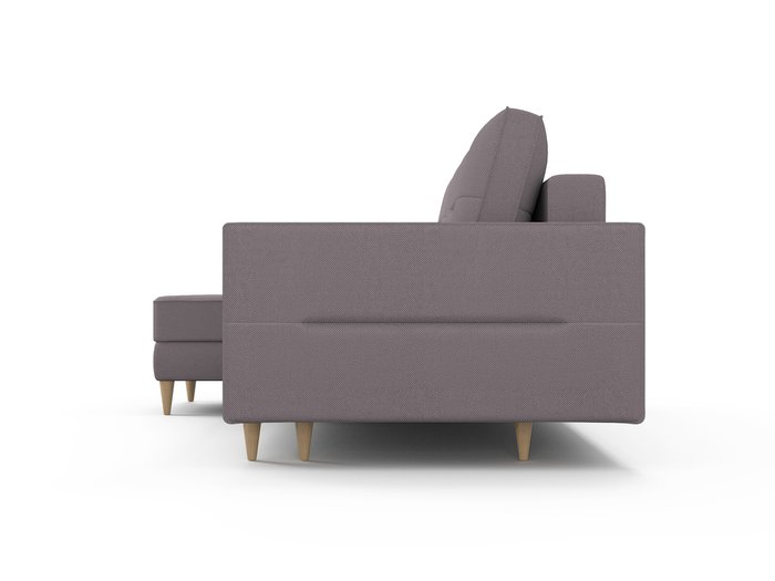 Угловой диван-кровать Вестор серо-бежевого цвета - лучшие Угловые диваны в INMYROOM