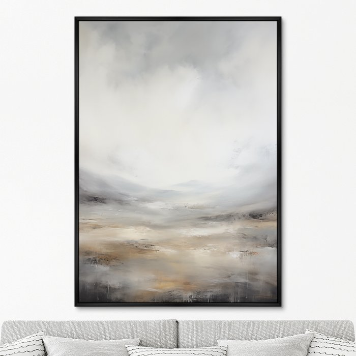 Репродукция картины Landscape Collection, Grey foothills, No 2, 2024г. - купить Картины по цене 24999.0