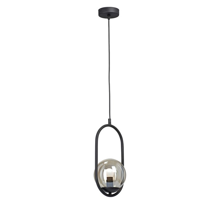 Подвесной светильник V2943-1/1S (стекло, цвет светло-коричневый) - купить Подвесные светильники по цене 4181.0