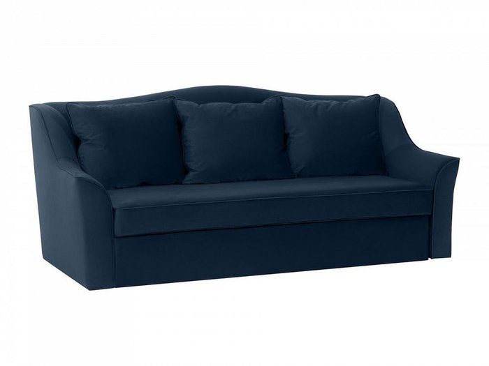 Диван-кровать Vermont темно-синего цвета  - купить Прямые диваны по цене 76890.0