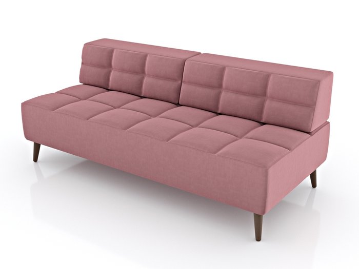 Диван Нельсон темно-розового цвета - лучшие Прямые диваны в INMYROOM