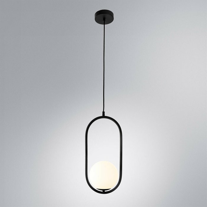 Подвесной светильник Arte Lamp MATISSE A7745SP-1BK - купить Подвесные светильники по цене 5190.0