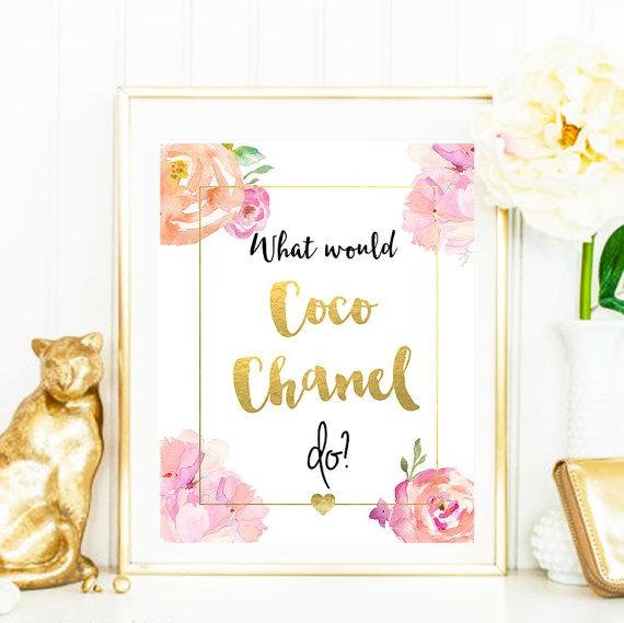 Постер "Coco Chanel" А4 - купить Принты по цене 3000.0