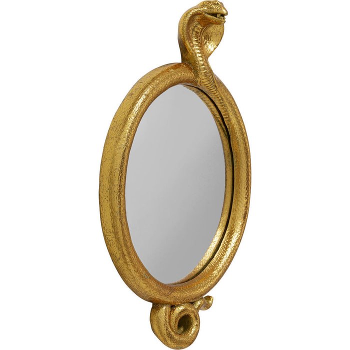 Зеркало настенное Cobra коричневого цвета - лучшие Настенные зеркала в INMYROOM
