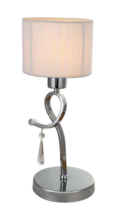 Настольная лампа Mae с белым абажуром