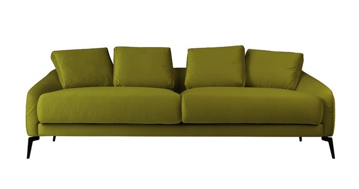 Диван Gato зеленого цвета - купить Прямые диваны по цене 116000.0