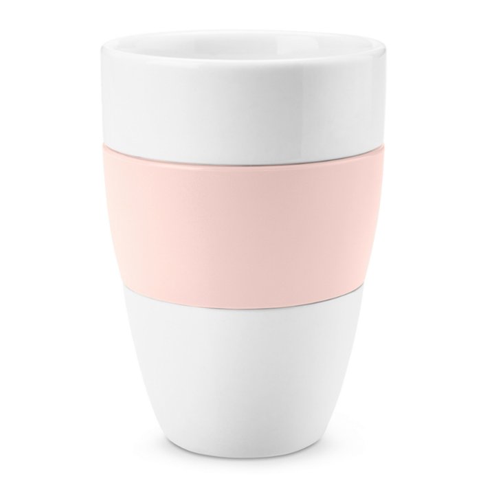 Чашка Aroma розово-белого цвета