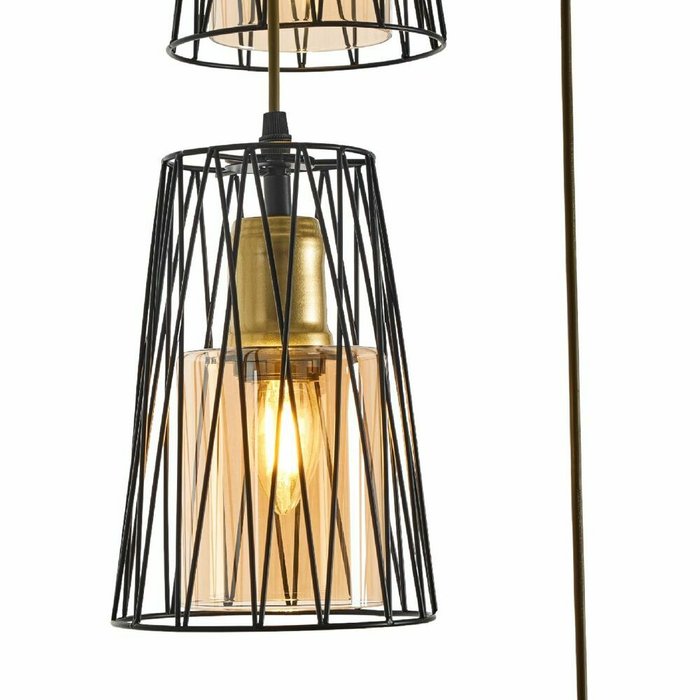 Подвесной светильник Scrum MR1702-3P (стекло, цвет янтарный) - лучшие Подвесные светильники в INMYROOM