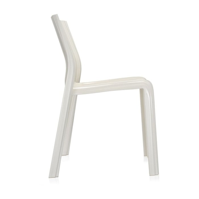 Стул Frilly белого цвета - лучшие Обеденные стулья в INMYROOM