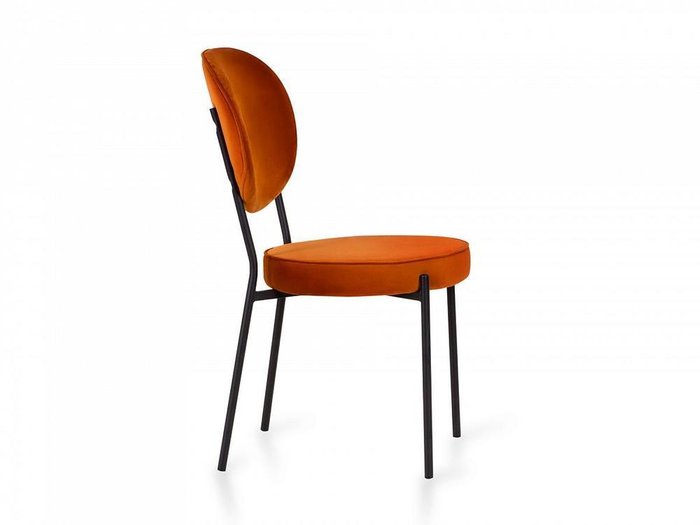 Стул Noemi оранжевого цвета  - лучшие Обеденные стулья в INMYROOM
