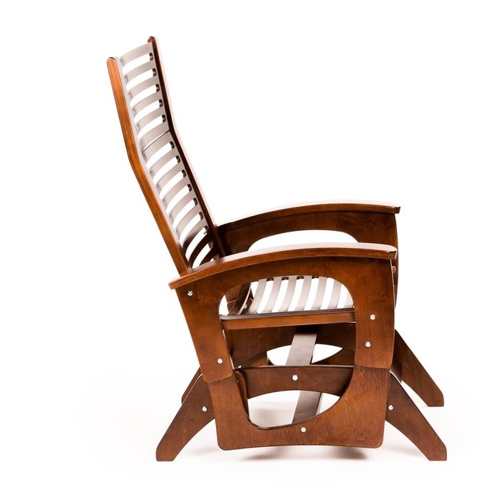 Кресло-глайдер Байкал цвета вишни - лучшие Интерьерные кресла в INMYROOM