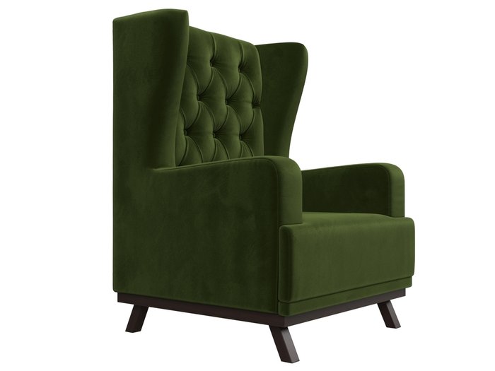 Кресло Джон Люкс зеленого цвета - лучшие Интерьерные кресла в INMYROOM