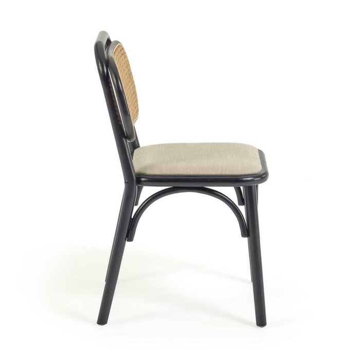 Стул Doriane черно-бежевого цвета - купить Обеденные стулья по цене 47990.0