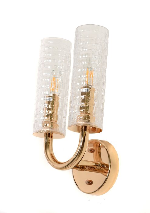 Бра Donatti с прозрачными плафонами - купить Бра и настенные светильники по цене 8850.0