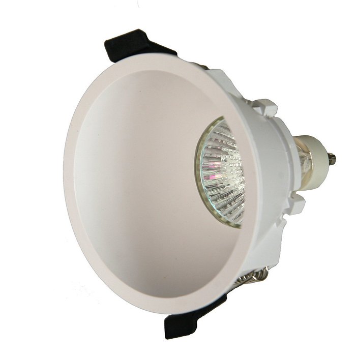 Светильник точечный Lamborjini белого цвета - купить Встраиваемые споты по цене 1093.0