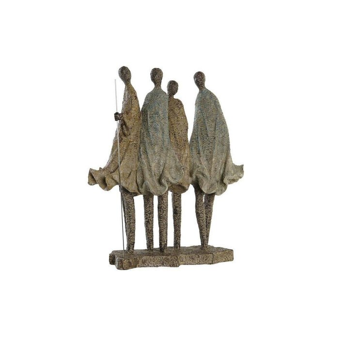 Декоративная фигура Африканка Смола Разноцветный (33,5 x 14,5 x 41 cm)