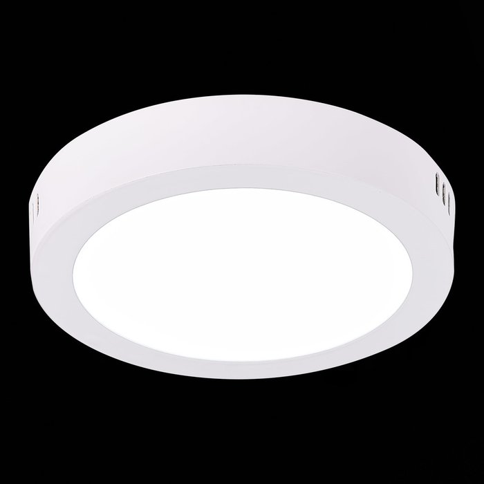 Светильник настенно-потолочный Белый LED 1*12W 4000K 795Lm Ra80 120° IP20 D160xH28 90-265V NUBES - лучшие Бра и настенные светильники в INMYROOM