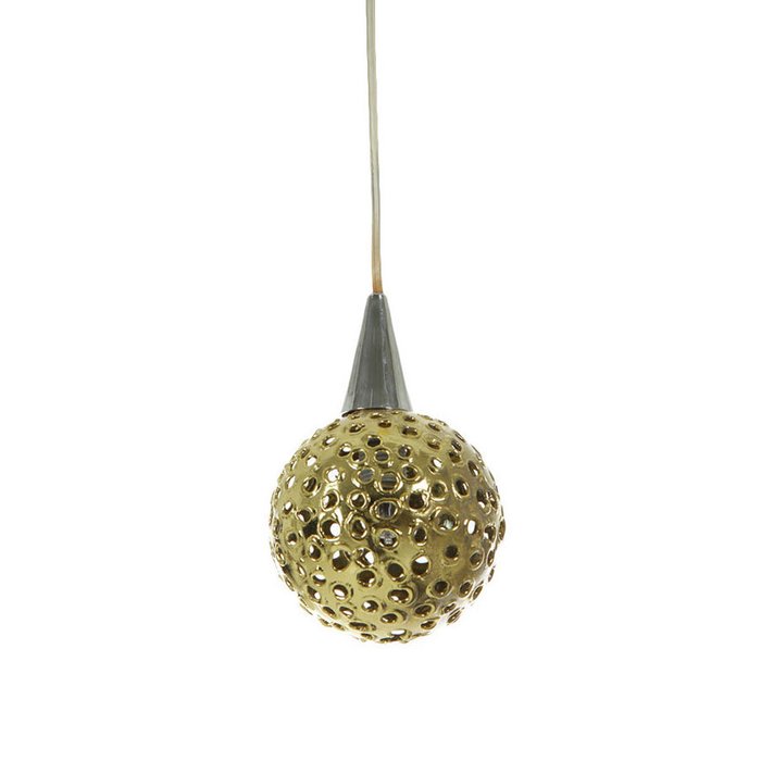Подвесной светильник "Piccolo" MM Lampadari Sfere в виде шара с декоративными прорезями